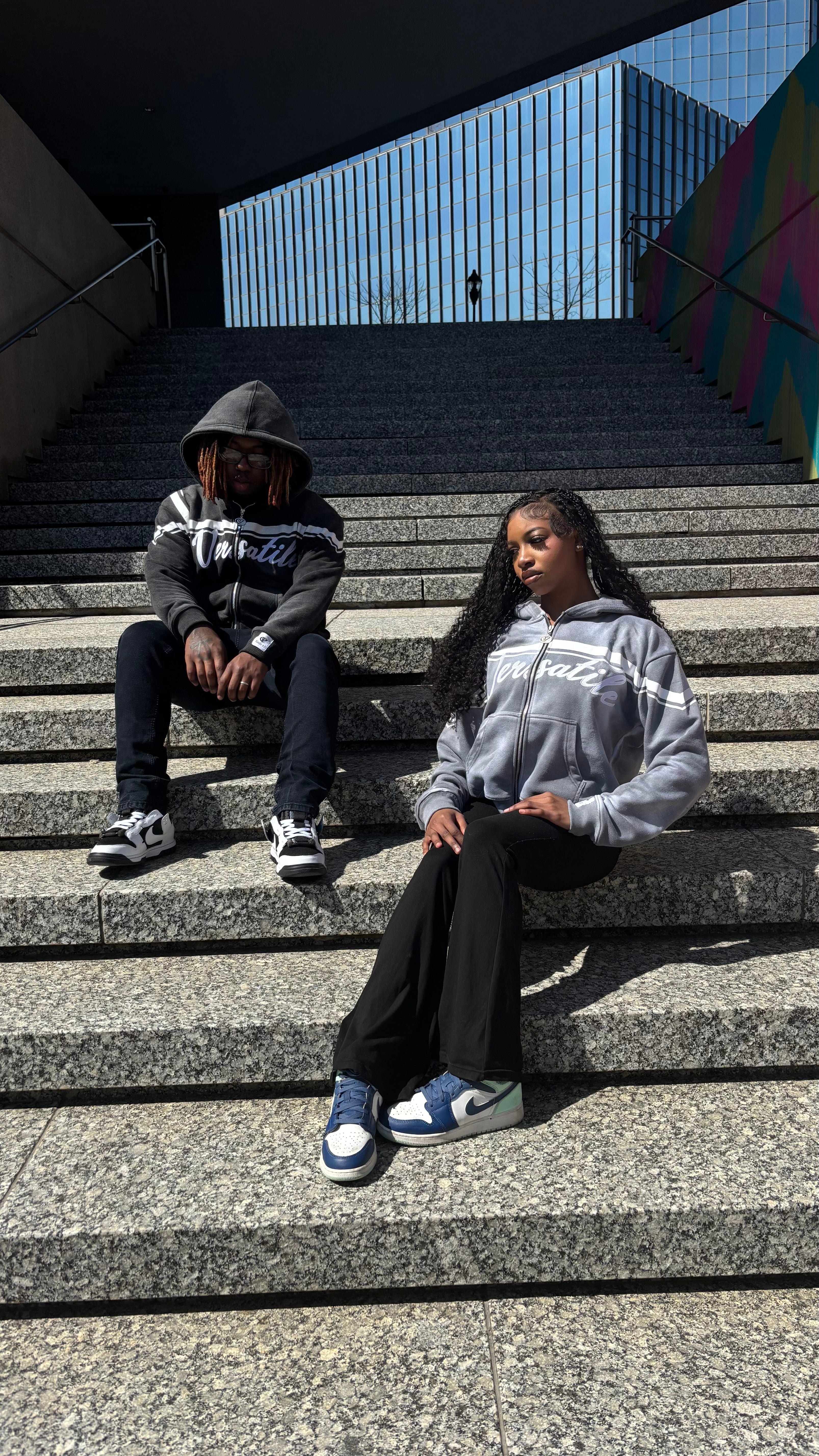 Versatile v.1 Box Hoodie (zip up addition)
