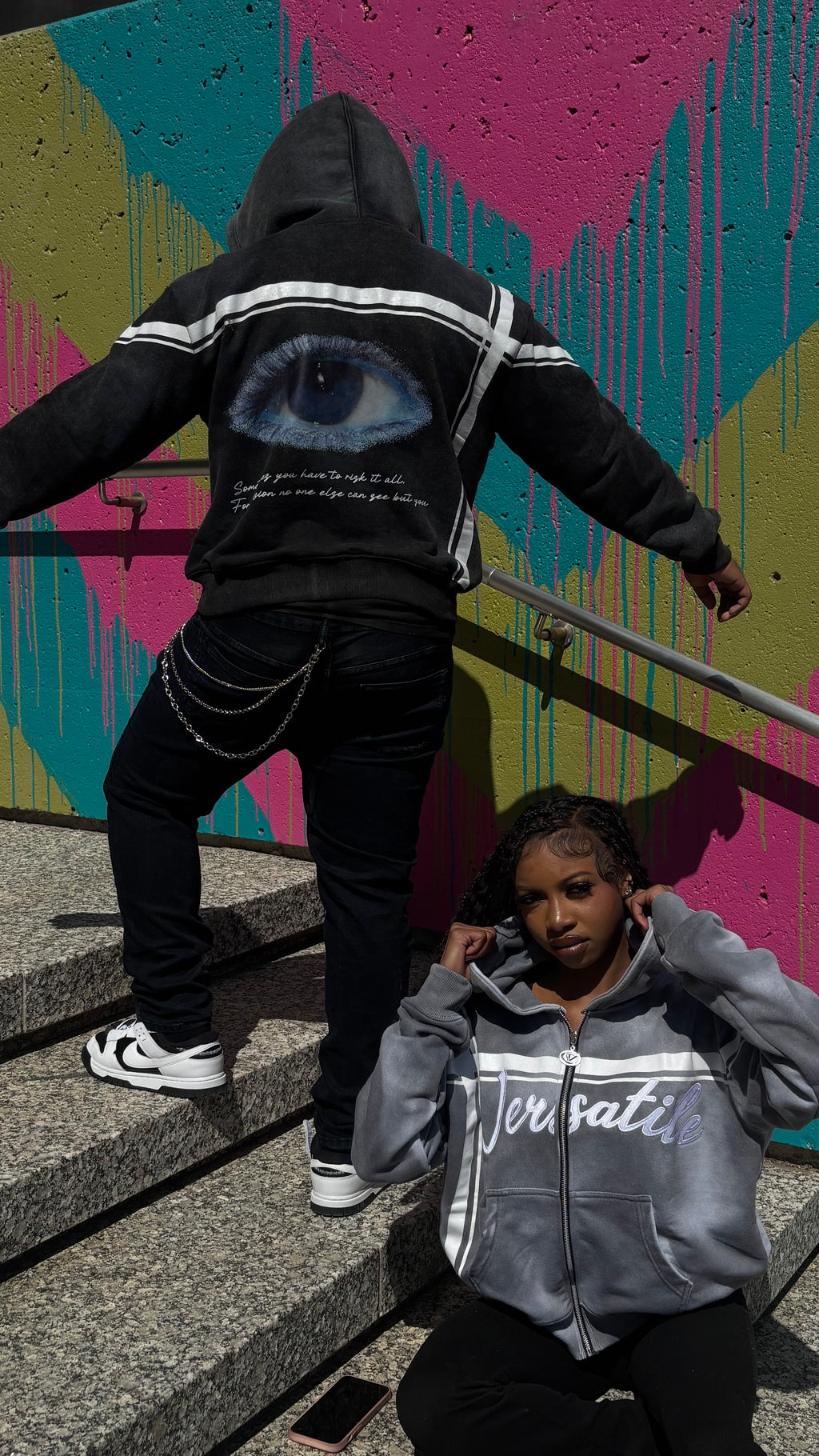 Versatile v.1 Box Hoodie (zip up addition)